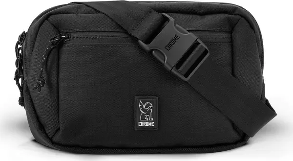 Chrome Chrome Ziptop Waistpack Black Unisex - Раници и чанти Chrome - Черен - BG-288-BK-NA-One-size - Size: One size
