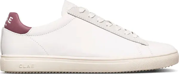 Clae Clae Bradley California White Leather Panama Жени - Спортни обувки Clae - Бял - CL23CBR03-6 - Size: 6
