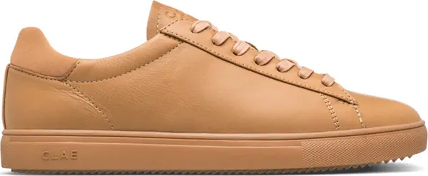 Clae Clae Bradley Camel Brown Leather Мъже - Спортни обувки Clae - Кафяв - CL23CBR11-8.5 - Size: 8.5