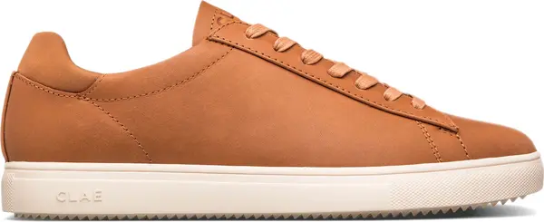 Clae Clae Bradley Cashew Brown Leather Unisex - Спортни обувки Clae - Кафяв - CL22CBR09-6 - Size: 6