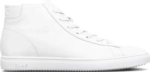 Clae Clae Bradley Mid Tripple White Leather Unisex - Обувки Clae - Бял - CL21ABM02-WWL-4.5 - Size: 4.5