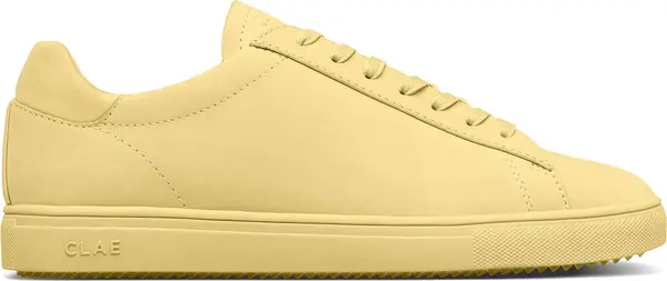 Clae Clae Bradley Pale Banana Nubuck Unisex - Спортни обувки Clae - Жълт - CL21ABR07-PBN-5 - Size: 5