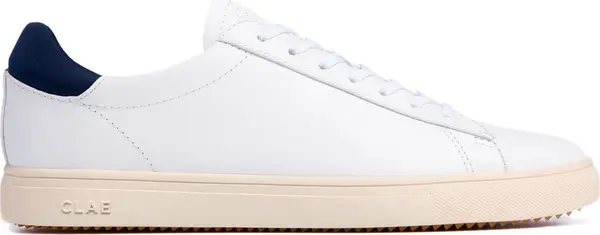 Clae Clae Bradley White Leather Мъже - Спортни обувки Clae - Бял - CLA01297-WHL-6.5 - Size: 6.5