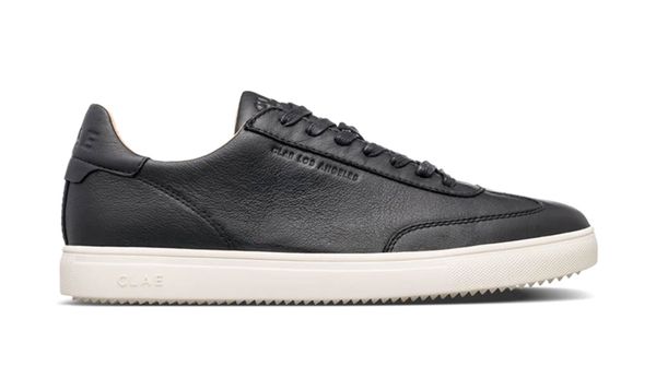 Clae Clae Deane Black Milled Leather
