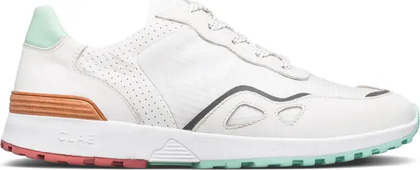 Clae Clae Hayden White Milled Leather Ripstop Мъже - Обувки Clae - Бял - CL20AHD01-WRI-8 - Size: 8