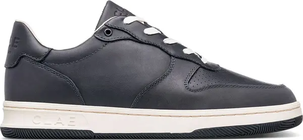 Clae Clae Malone Deep Navy Leather Мъже - Обувки Clae - Син - CL23CMA02-8 - Size: 8