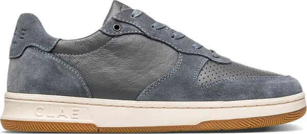 Clae Clae Malone Pearl Grey Suede Мъже - Обувки Clae - Сив - CL22CMA08-8 - Size: 8