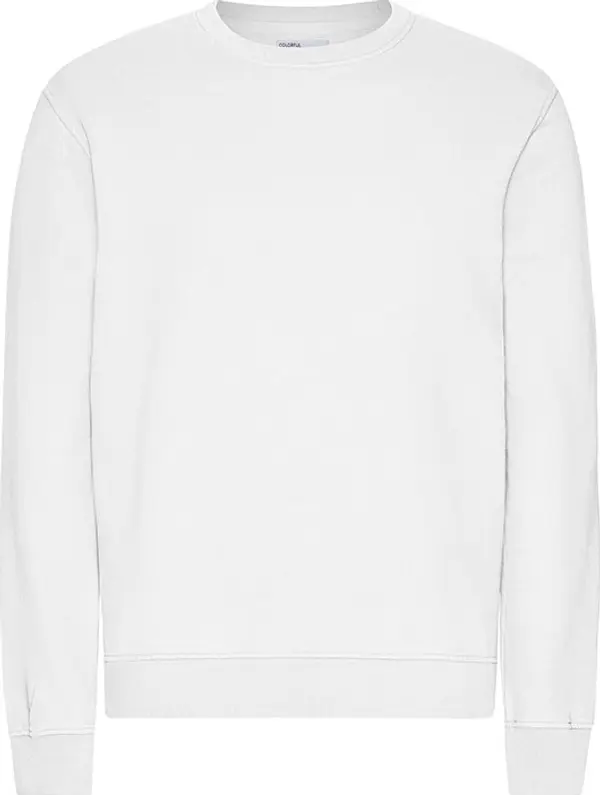 Colorful Standard Colorful Standard Classic Organic Crew Unisex - Суитшърти и блузи с качулка Colorful Standard - Бял - CS1005-OW-L - Size: L