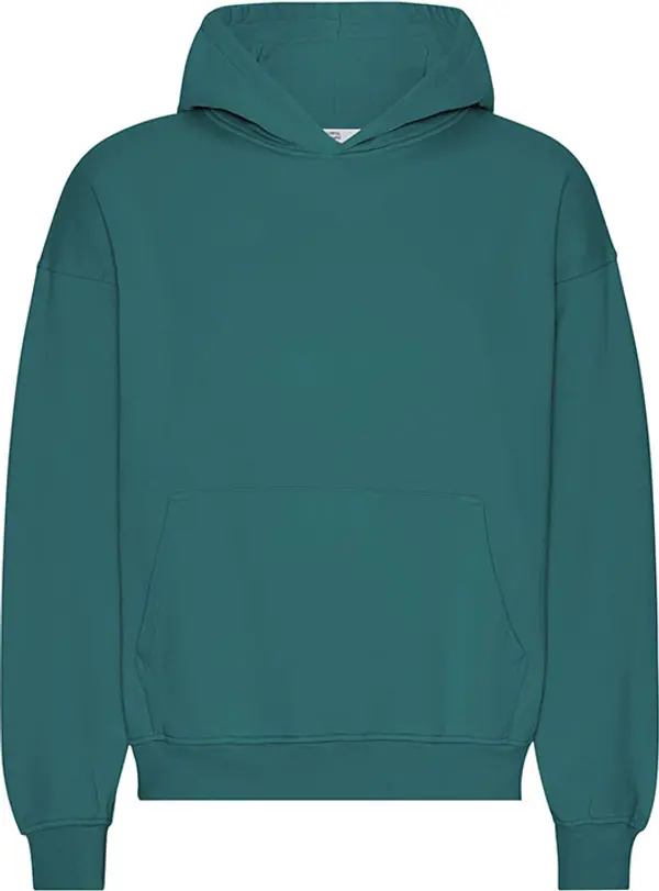 Colorful Standard Colorful Standard Organic Oversized Hood Unisex - Суитшърти и блузи с качулка Colorful Standard - Зелен - CS1015-OG-L - Size: L