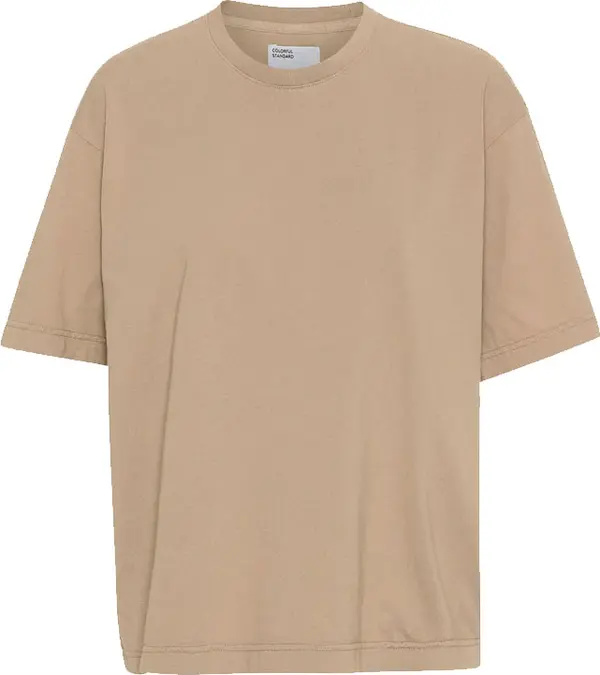 Colorful Standard Colorful Standard Oversized Organic T-Shirt Honey Beige Мъже - Тениски Colorful Standard - Светло кафяв - CS2056-HB-XL - Size: XL