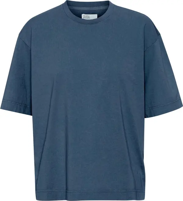 Colorful Standard Colorful Standard Oversized Organic T-Shirt Petrol Blue Мъже - Тениски Colorful Standard - Син - CS2056-PB-L - Size: L