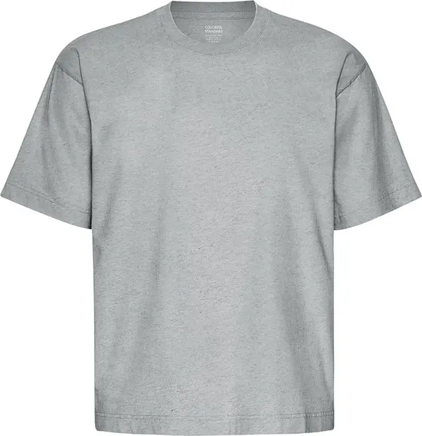 Colorful Standard Colorful Standard Oversized Organic T-Shirt Unisex - Тениски Colorful Standard - Сив - CS2056-HG-XS - Size: XS