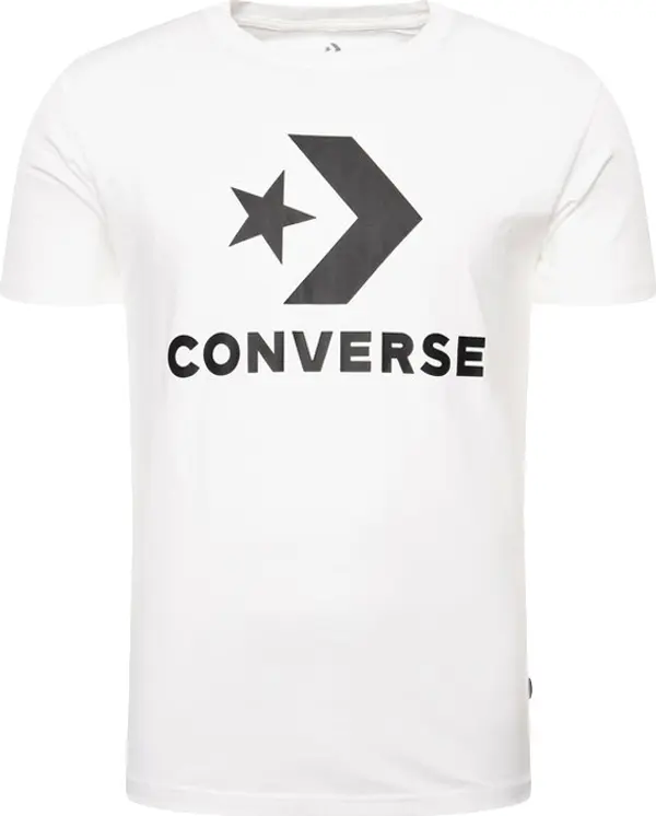 Converse Converse Center Front Nova Classic Tee Жени - Тениски Converse - Бял - 10021940-A01-S - Size: S