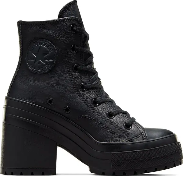 Converse Converse Chuck 70 De Luxe Heel Leather Жени - Спортни обувки Converse - Черен - A06145C-5.5 - Size: 5.5
