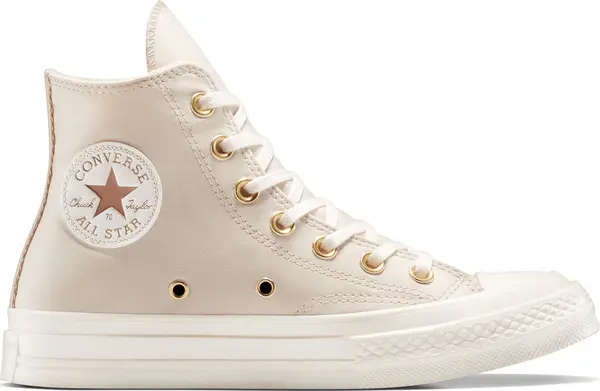 Converse Converse Chuck 70 Metallic Patch Unisex - Спортни обувки Converse - Светло кафяв - A13535C-6 - Size: 6