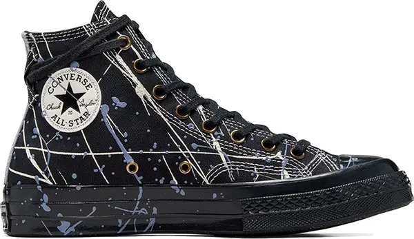 Converse Converse Chuck 70 Paint Splatter High Top Мъже - Спортни обувки Converse - Черен - A06541C-4.5 - Size: 4.5