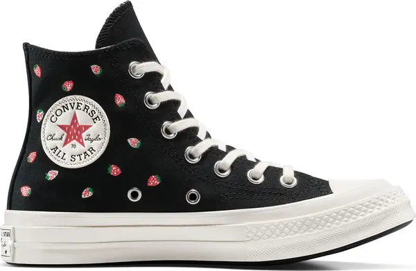 Converse Converse Chuck 70 Strawberries Unisex - Спортни обувки Converse - Черен - A14944C-7 - Size: 7