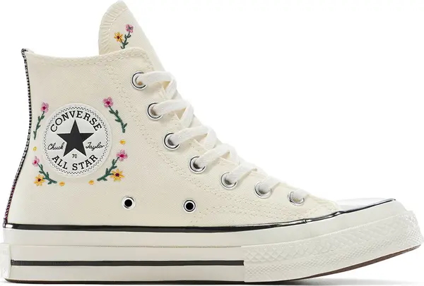 Converse Converse Chuck 70 Varsity Vines Unisex - Спортни обувки Converse - Бял - A15548C-4.5 - Size: 4.5