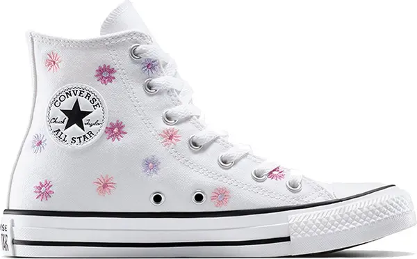 Converse Converse Chuck Taylor All Star Allover Florals Жени,Деца - Спортни обувки Converse - Бял - A11781C-4 - Size: 4