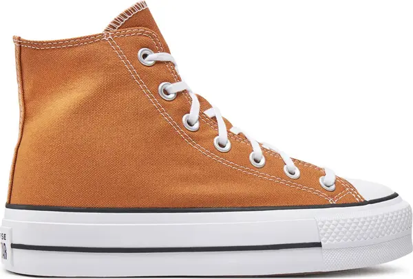 Converse Converse Chuck Taylor All Star Canvas Platform Жени - Спортни обувки Converse - Кафяв - A11537C-7 - Size: 7