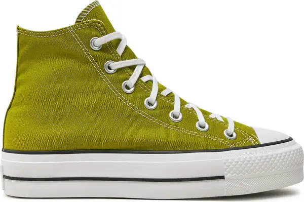 Converse Converse Chuck Taylor All Star Canvas Platform Жени - Спортни обувки Converse - Зелен - A08286C-4.5 - Size: 4.5
