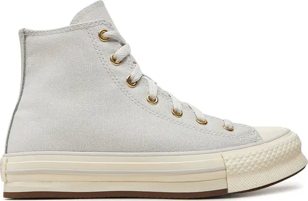 Converse Converse Chuck Taylor All Star EVA Lift Platform Tonal Canvas High Top Жени,Деца - Спортни обувки Converse - Сив - A10382C-5.5 - Size: 5.5