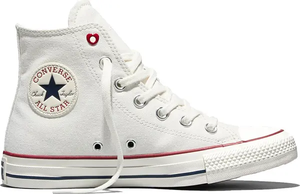 Converse Converse Chuck Taylor All Star Hearts Жени - Спортни обувки Converse - Бял - A19055C-6 - Size: 6