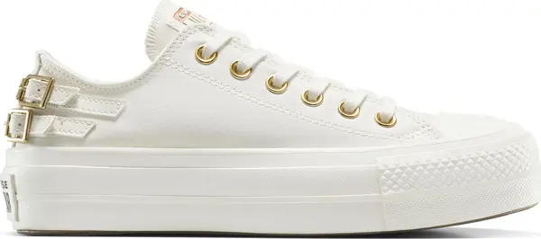 Converse Converse Chuck Taylor All Star Lift Platform Buckle Жени - Спортни обувки Converse - Бял - A11866C-4 - Size: 4