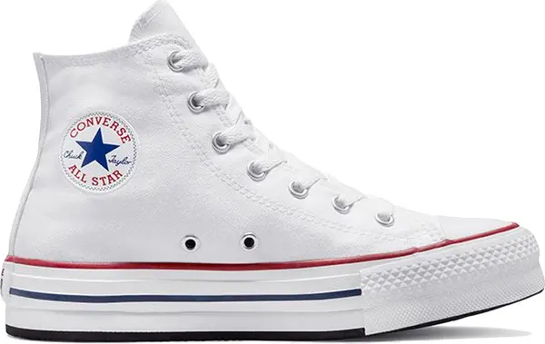 Converse Converse Chuck Taylor All Star Lift Platform Canvas High Top Big Kids Unisex - Спортни обувки Converse - Бял - 272856C-4.5 - Size: 4.5