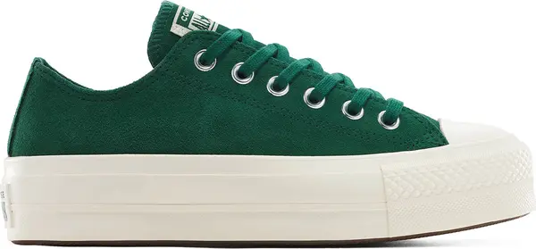 Converse Converse Chuck Taylor All Star Lift Platform Colorful Suede Жени - Спортни обувки Converse - Зелен - A15533C-5 - Size: 5