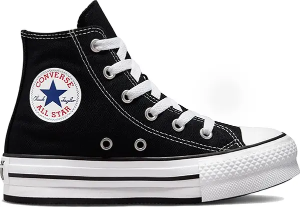 Converse Converse Chuck Taylor All Star Lift Platform High Top Little Kids Деца - Спортни обувки Converse - Черен - 372859C-28 - Size: 28