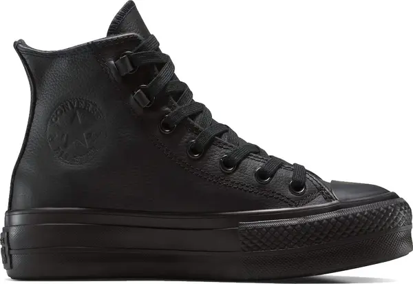 Converse Converse Chuck Taylor All Star Lift Platform Leather Жени - Спортни обувки Converse - Черен - A12969C-6 - Size: 6