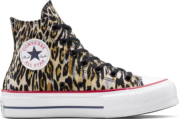 Converse Converse Chuck Taylor All Star Lift Platform Leopard Жени - Спортни обувки Converse - Черен - A15462C-7 - Size: 7