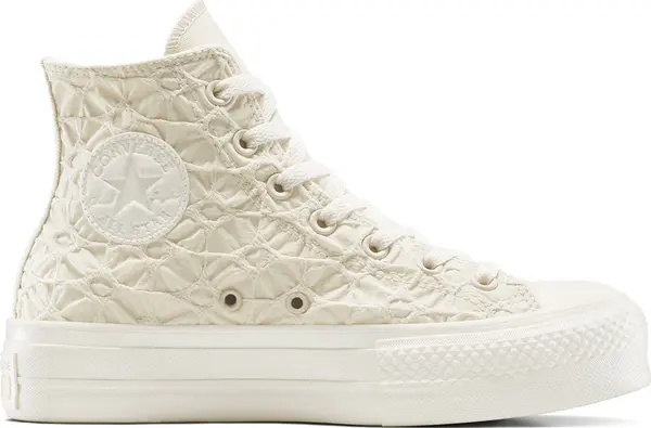 Converse Converse Chuck Taylor All Star Lift Platform Textured Material Жени - Спортни обувки Converse - Бял - A13523C-6.5 - Size: 6.5