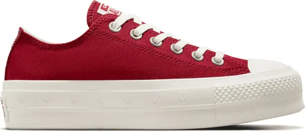 Converse Converse Chuck Taylor All Star Lift Platform Valentine's Day Жени - Спортни обувки Converse - Червен - A13653C-5 - Size: 5