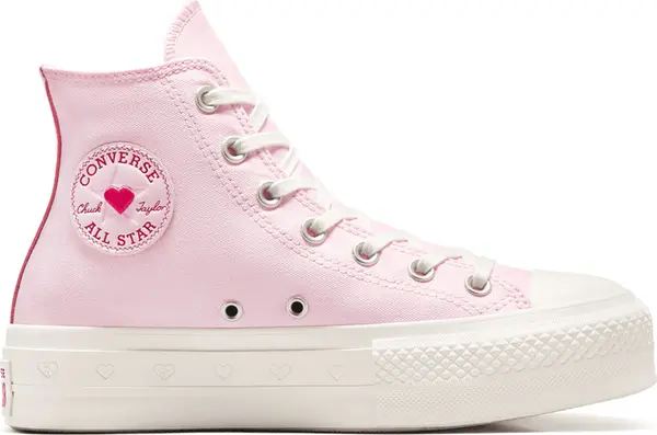 Converse Converse Chuck Taylor All Star Lift Platform Valentine's Day Жени - Спортни обувки Converse - Розов - A13652C-5 - Size: 5