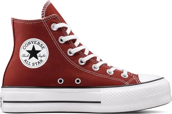 Converse Converse Chuck Taylor All Star Lift Platform Жени - Спортни обувки Converse - Червен - A14511C-5 - Size: 5