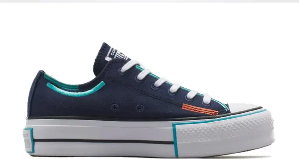 Converse Converse Chuck Taylor All Star Lift Platform  Жени - Спортни обувки Converse - Син - A07597C-6.5 - Size: 6.5