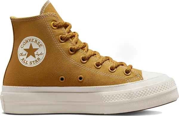 Converse Converse Chuck Taylor All Star Lift Workwear Textiles High Top Жени - Спортни обувки Converse - Жълт - A04363C-6.5 - Size: 6.5