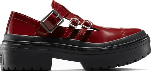 Converse Converse Chuck Taylor All Star Lugged Heel Mary Jane Platform Patent Leather Жени - Спортни обувки Converse - Червен - A12984C-7 - Size: 7