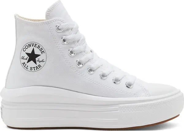 Converse Converse Chuck Taylor All Star Move High Top Жени - Спортни обувки Converse - Бял - 568498C-4 - Size: 4