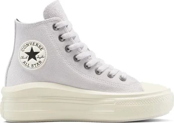 Converse Converse Chuck Taylor All Star Move Platform Suede Жени - Спортни обувки Converse - Сив - A14556C-7 - Size: 7