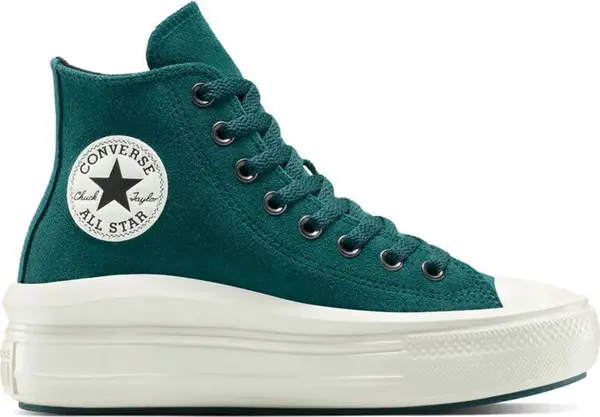 Converse Converse Chuck Taylor All Star Move Platform Suede Жени - Спортни обувки Converse - Зелен - A14557C-5.5 - Size: 5.5