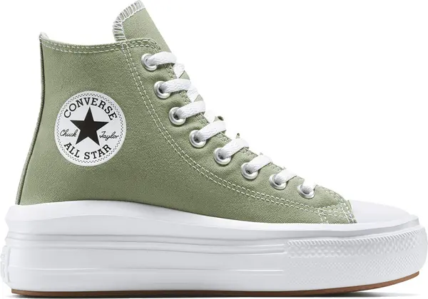 Converse Converse Chuck Taylor All Star Move Platform Жени - Спортни обувки Converse - Зелен - A12994C-4 - Size: 4
