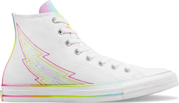 Converse Converse Chuck Taylor All Star Pride Жени - Спортни обувки Converse - Бял - A10216C-7.5 - Size: 7.5