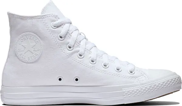 Converse Converse Chuck Taylor All Star White Monochrome Hi Unisex - Спортни обувки Converse - Бял - 1U646-7UK - Size: 7