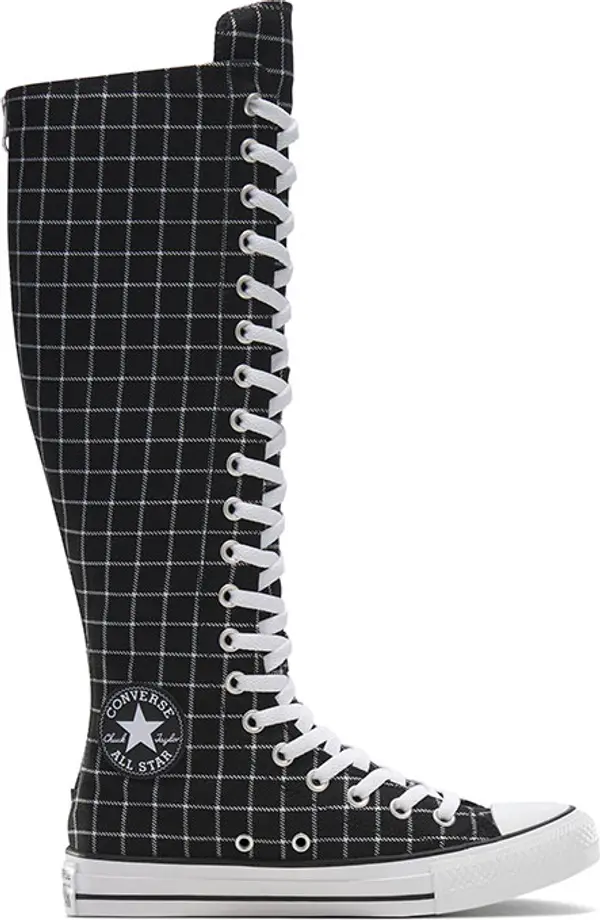 Converse Converse Chuck Taylor All Star XXHi Plaid Жени - Спортни обувки Converse - Черен - A13019C-6.5 - Size: 6.5