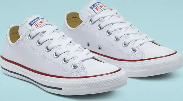 Converse Converse Chuck Taylor Leather White Unisex - Спортни обувки Converse - Бял - 132173C-10.5UK - Size: 10.5
