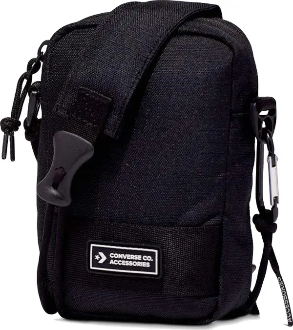 Converse Converse Comms Pouch Unisex - Раници и чанти Converse - Черен - 10022103-A01-One-size - Size: One size