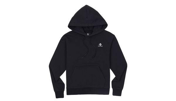 Converse Converse W Embroidered Star Chevron Pullover Hoodie